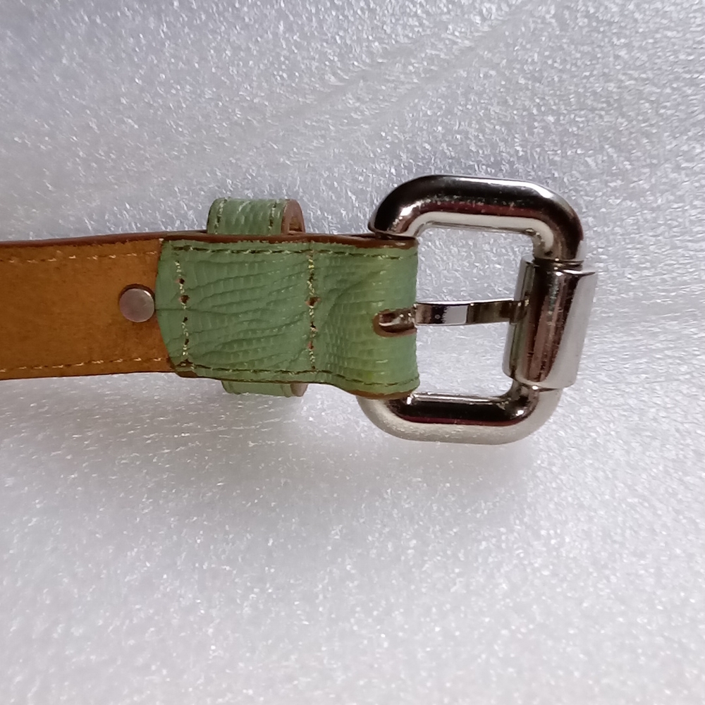 Fossil Genuine Leather Multicolor / Patch Work Be… - image 5